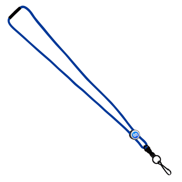 3/16" Nylon Cord Lanyard with Snap-Buckle Release, Standard O-Ring & Slider 32
