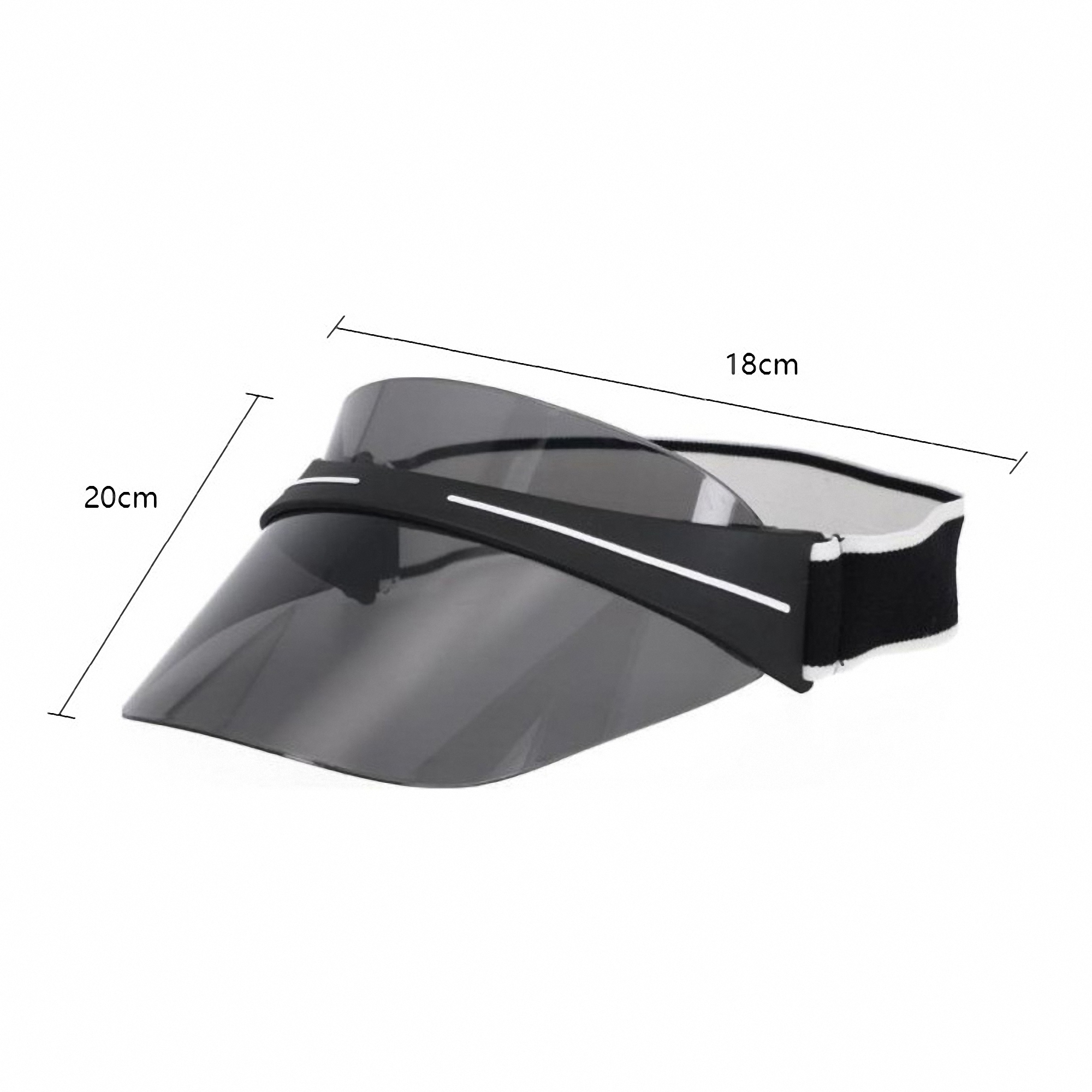 Adjustable UV Protection Visor Hat 6