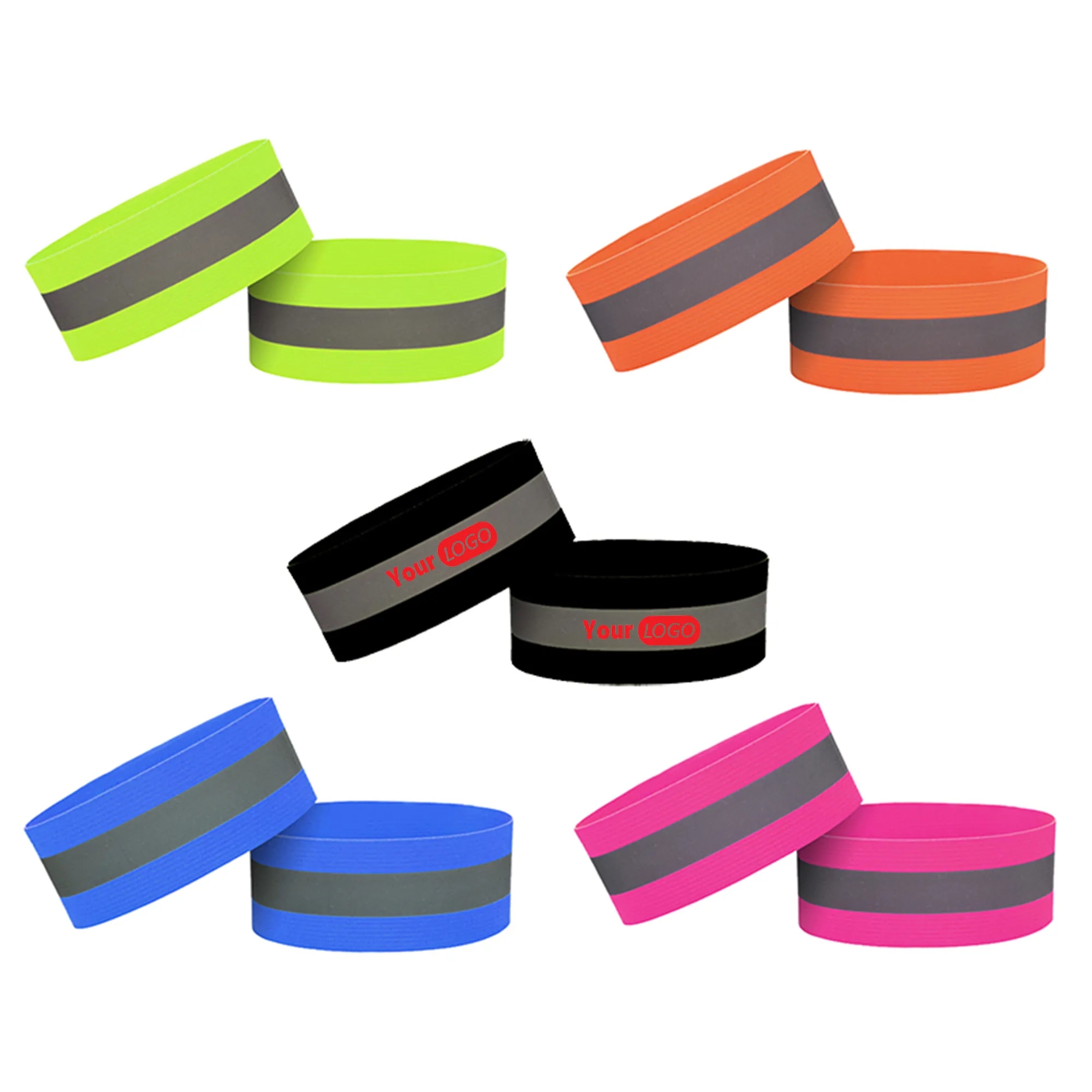 High Visibility Reflective Arm/Leg Band 2