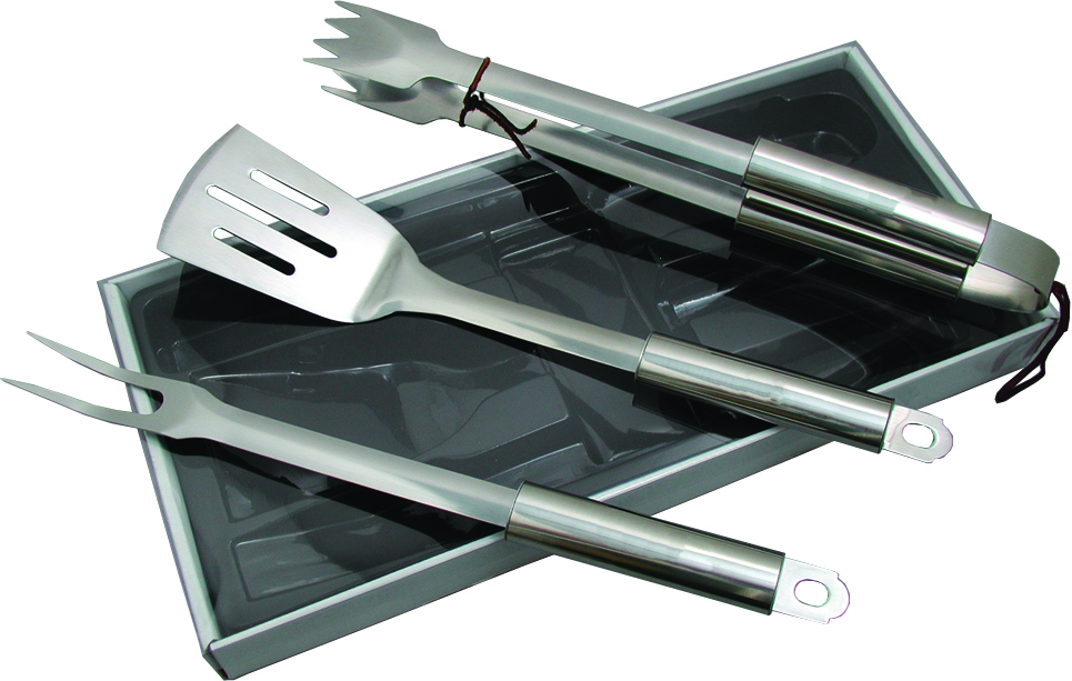 Premium Stainless Steel BBQ Set 1