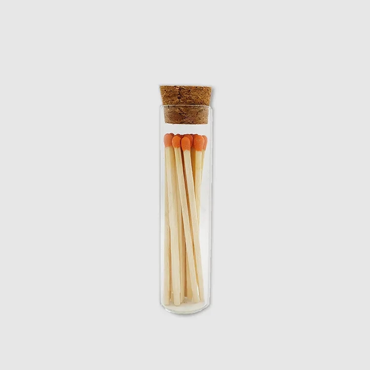 Bottle Matches In Glass Jar 4