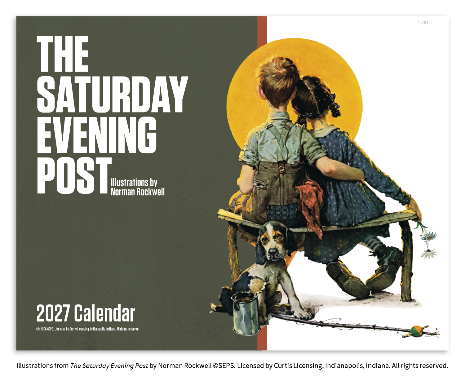 Good Value™ The Saturday Evening Post - Window Calendar 28