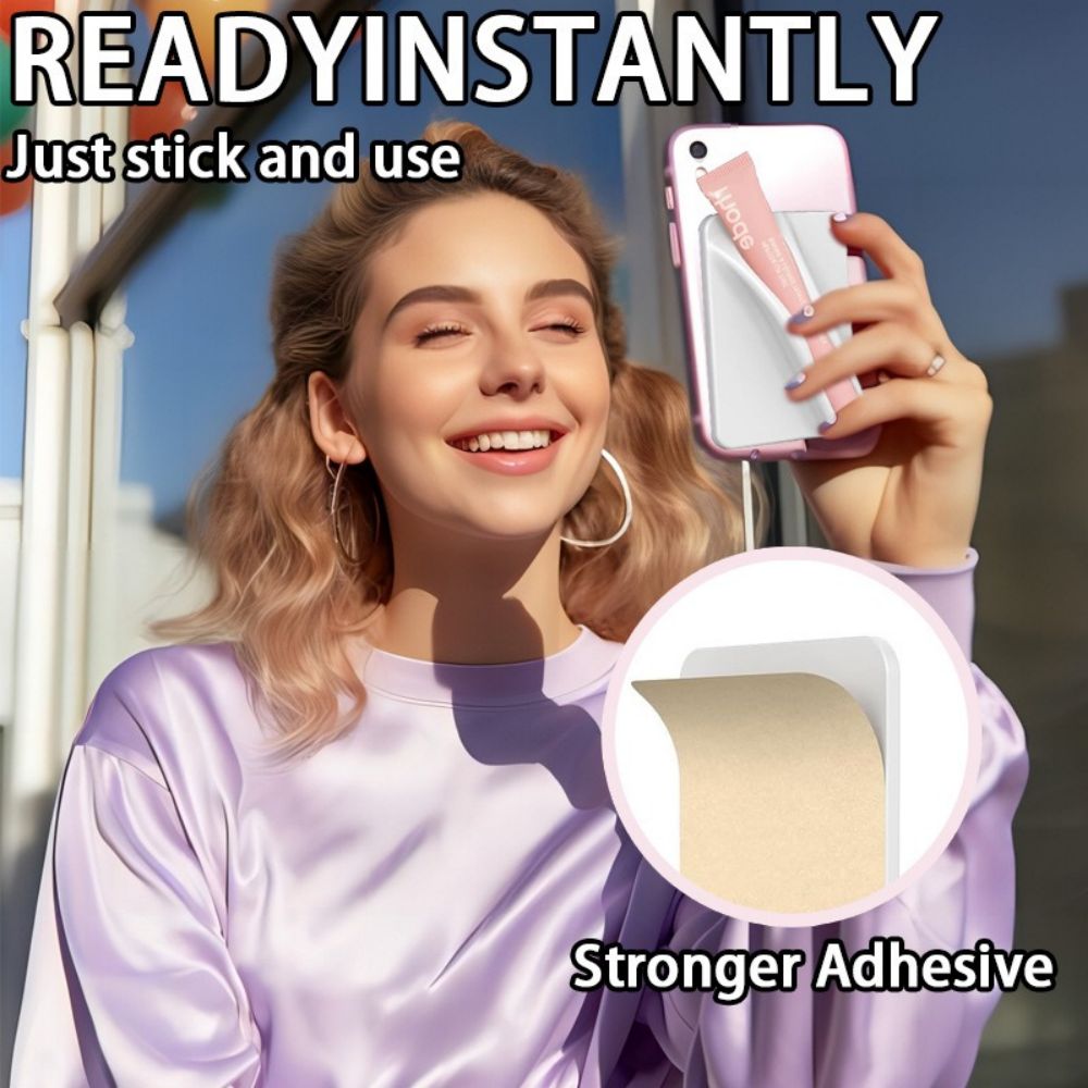 Silicone Lipstick Phone Holder (Paste) 2