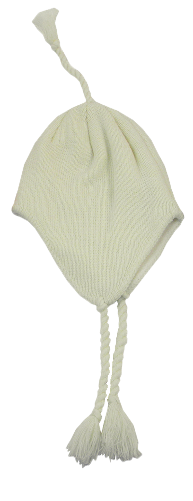 Knit Hat w/Ear Flaps & Tassel 4