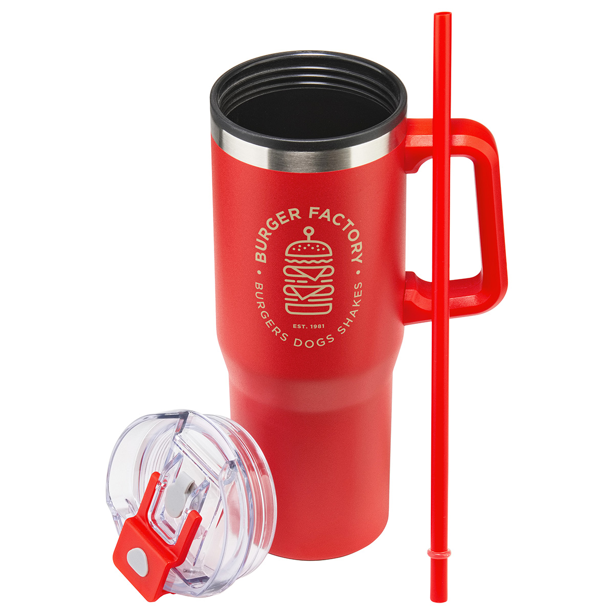 Oceanic 30 oz Stainless Steel/Polypropylene Mug with Color-Matching Handle 2