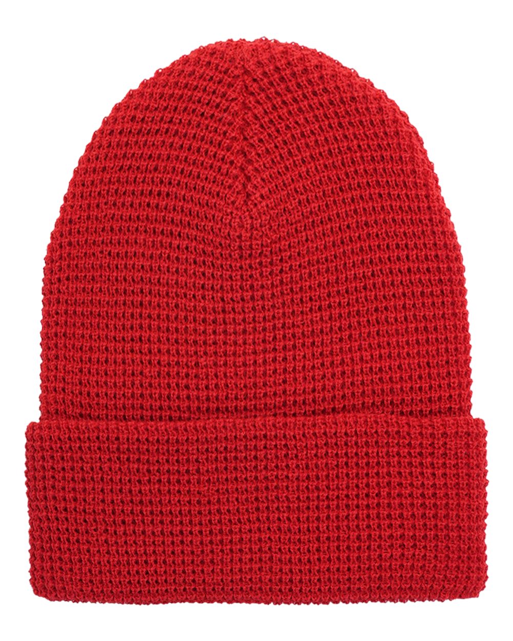 Waffle Cuffed Knit Beanie - 2501K 10