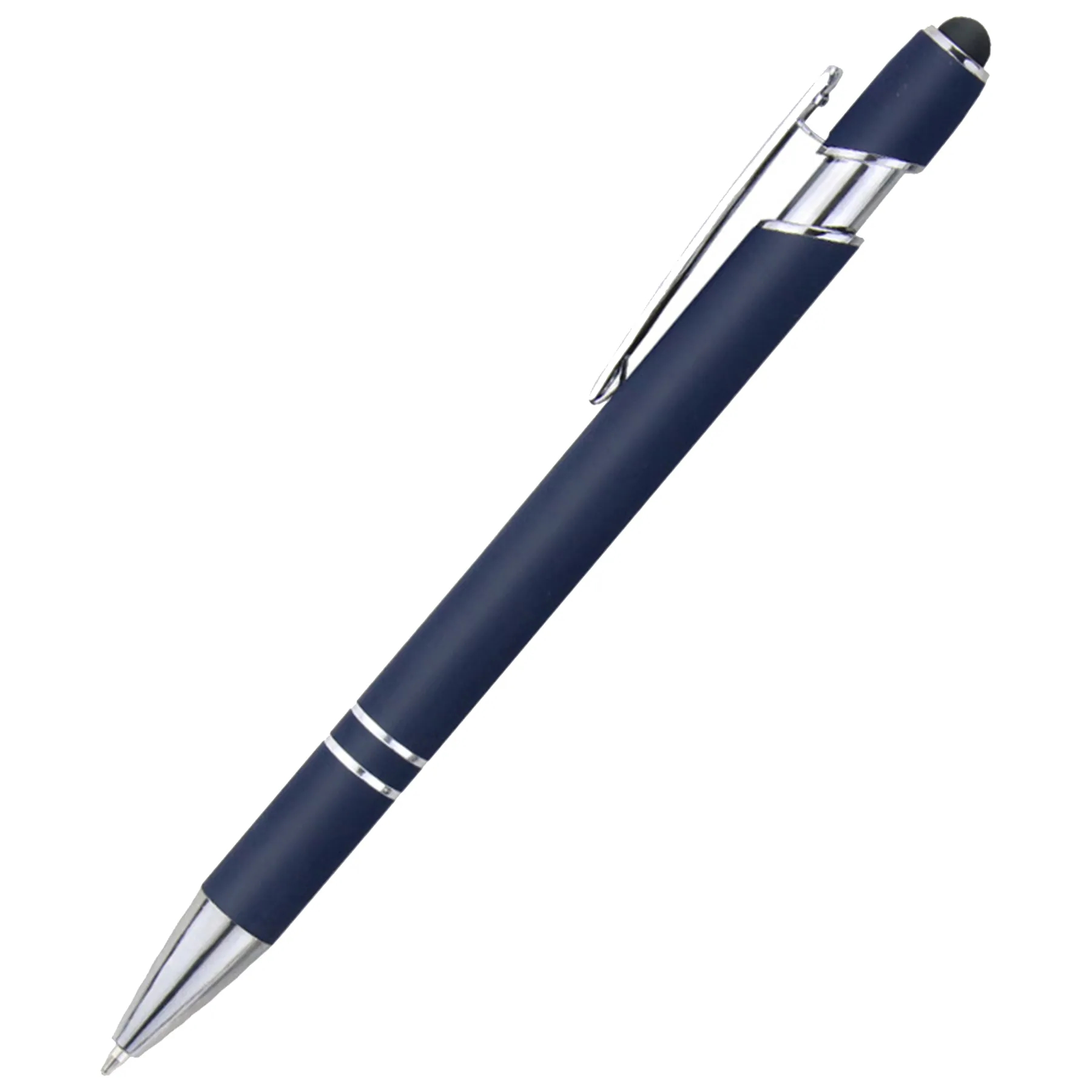 Rubberized Soft Tactile Ballpoint Pen 7