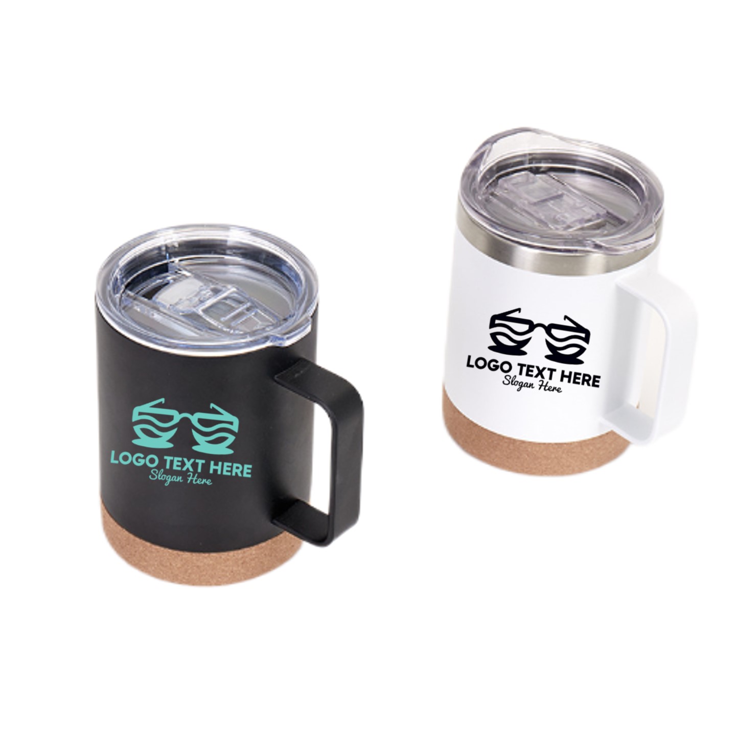 12 Oz Vacuum Mug with Cork Bottom 7