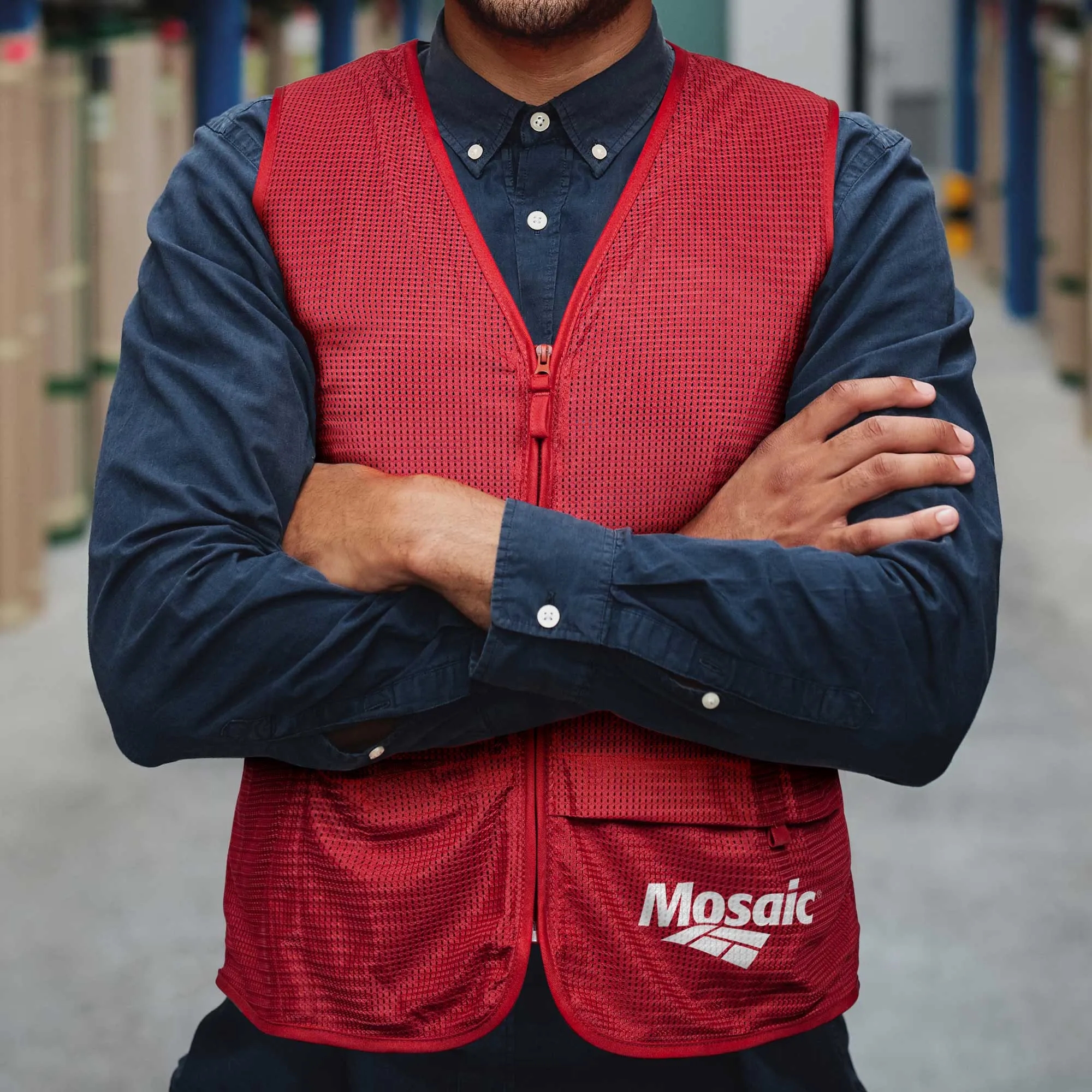 100% Polyester Premium Safety Vest 8