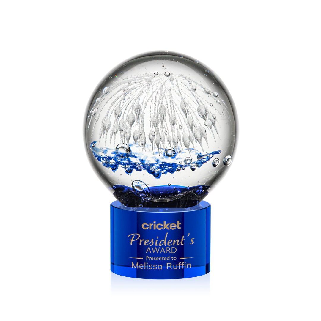 Starburst Award on Marvel Base - Blue 10
