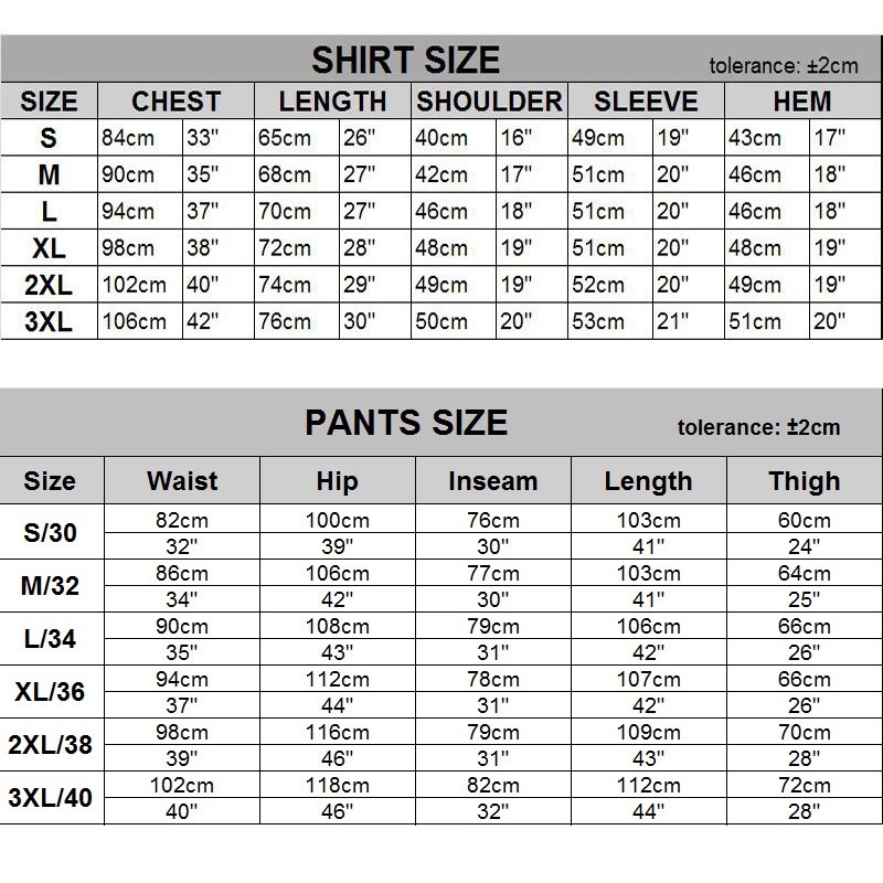 Tactical Combat Shirt And Pants Set Military Uniform 3