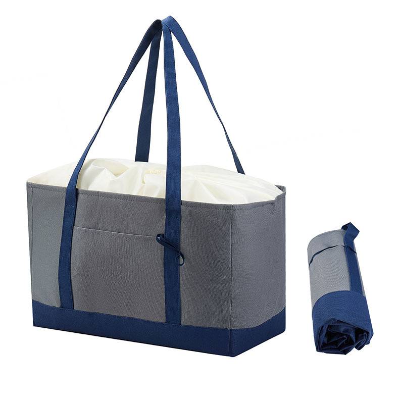 Large Capacity Portable Drawstring Cooler Insulated Bag 5