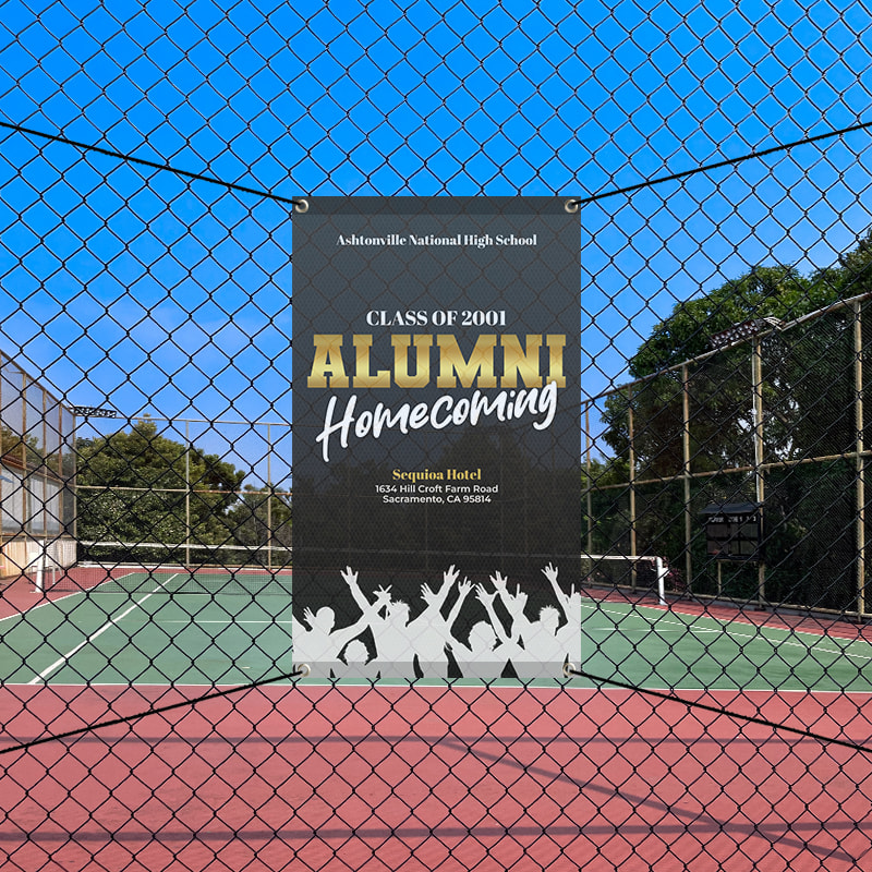 Custom 5' X 3' Mesh Banners 12