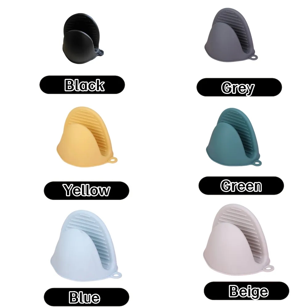 Wholesale Silicone Heatproof Oven Mitts Set 7