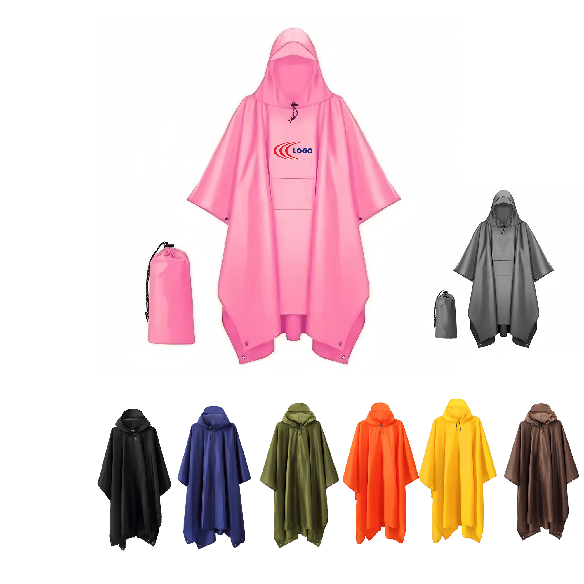 Outdoor Portable Multi-Functional Poncho 2