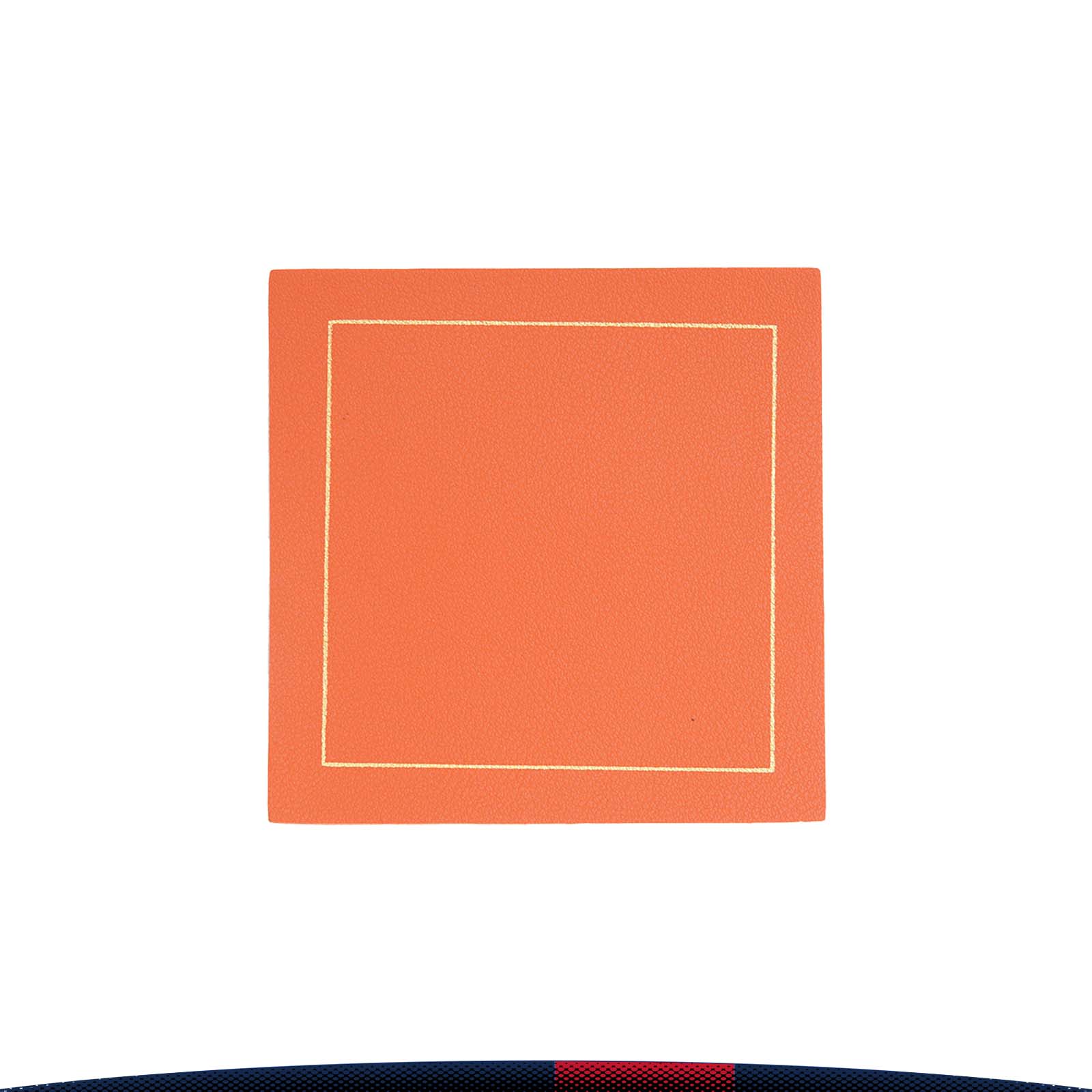 Square PU Leather Coaster 8