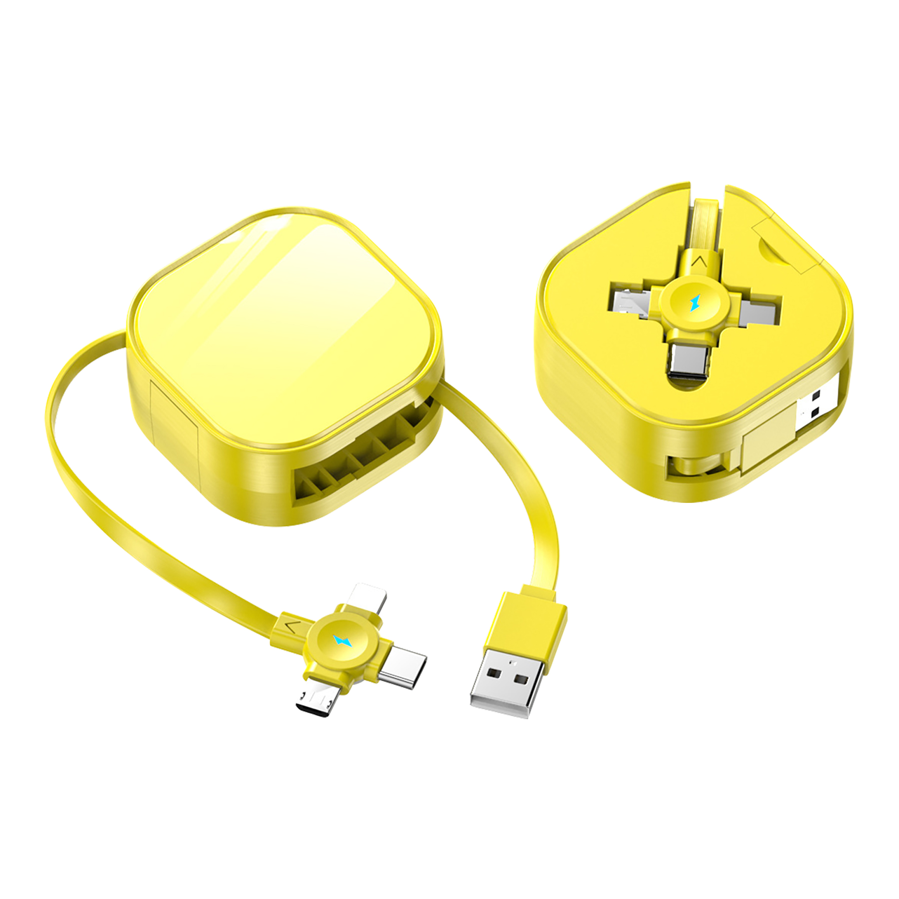 Retractable Multifunctional Phone Holder And 3-In-1 Data Cable 6