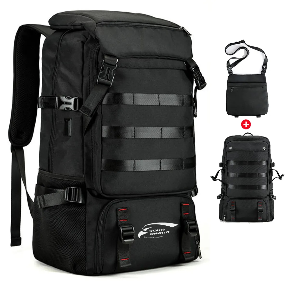 Multifunctional Waterproof Large Capacity Camping Backpack 2