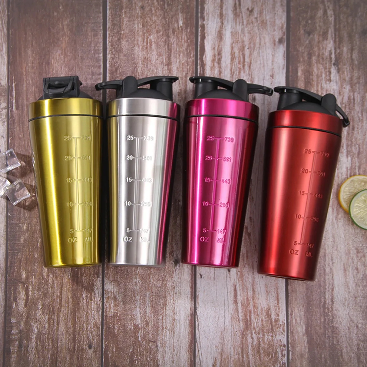 Large Capacity Stainless Steel Protein Shaker Bottle 2