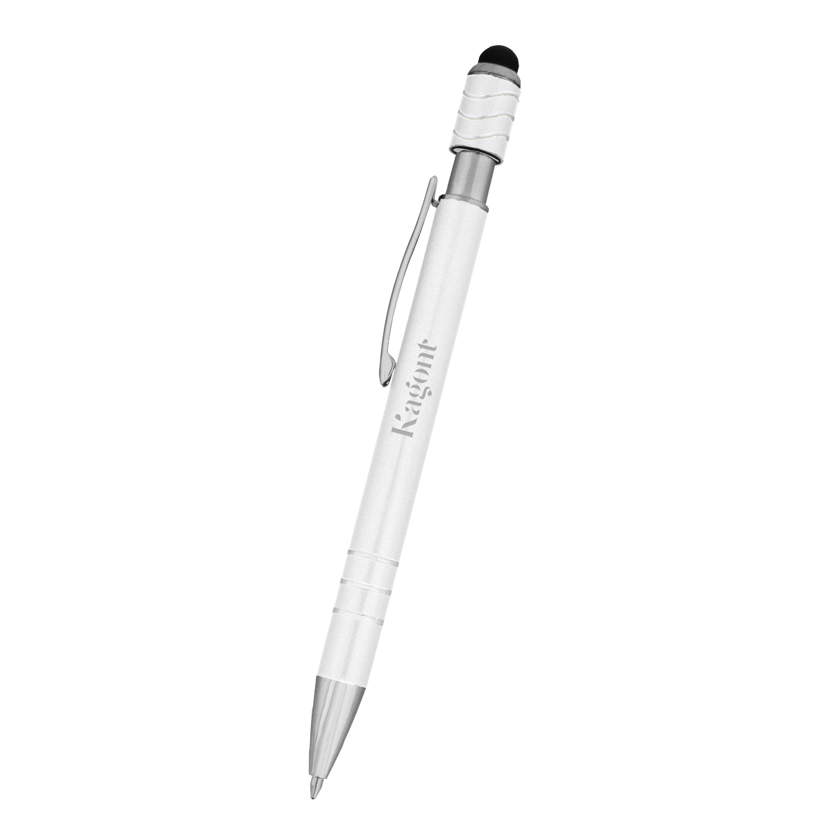 Spin Top Pen With Stylus 9