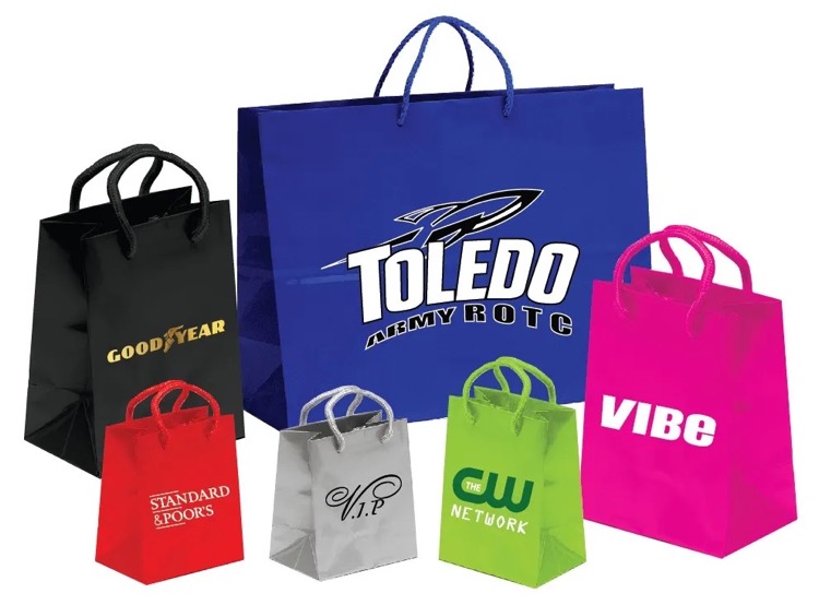 Gloss Laminated European Tote Bags 1