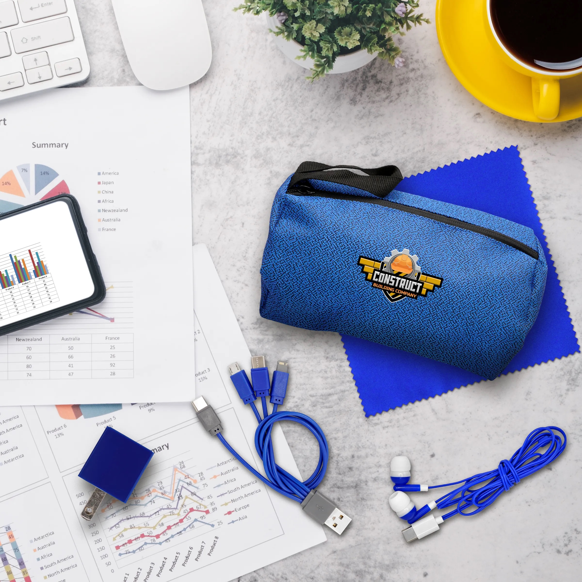 Speck Charging Ear Bud and Cloth Travel Set 10