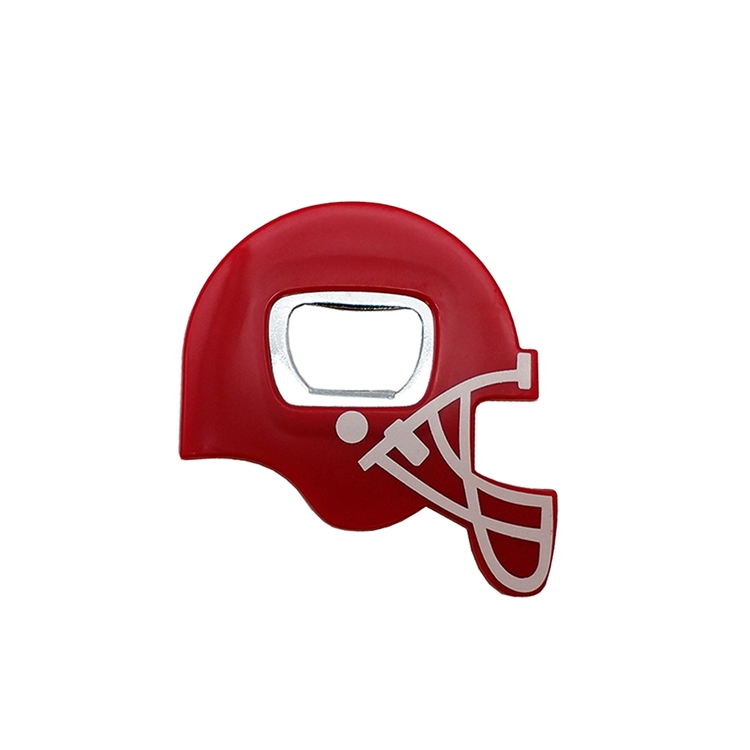 Full Color Wrap Football Helmet Bottle Opener 11