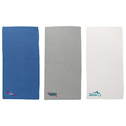 Seaside 30" x 60" Waffle Microfiber Beach Towel 3