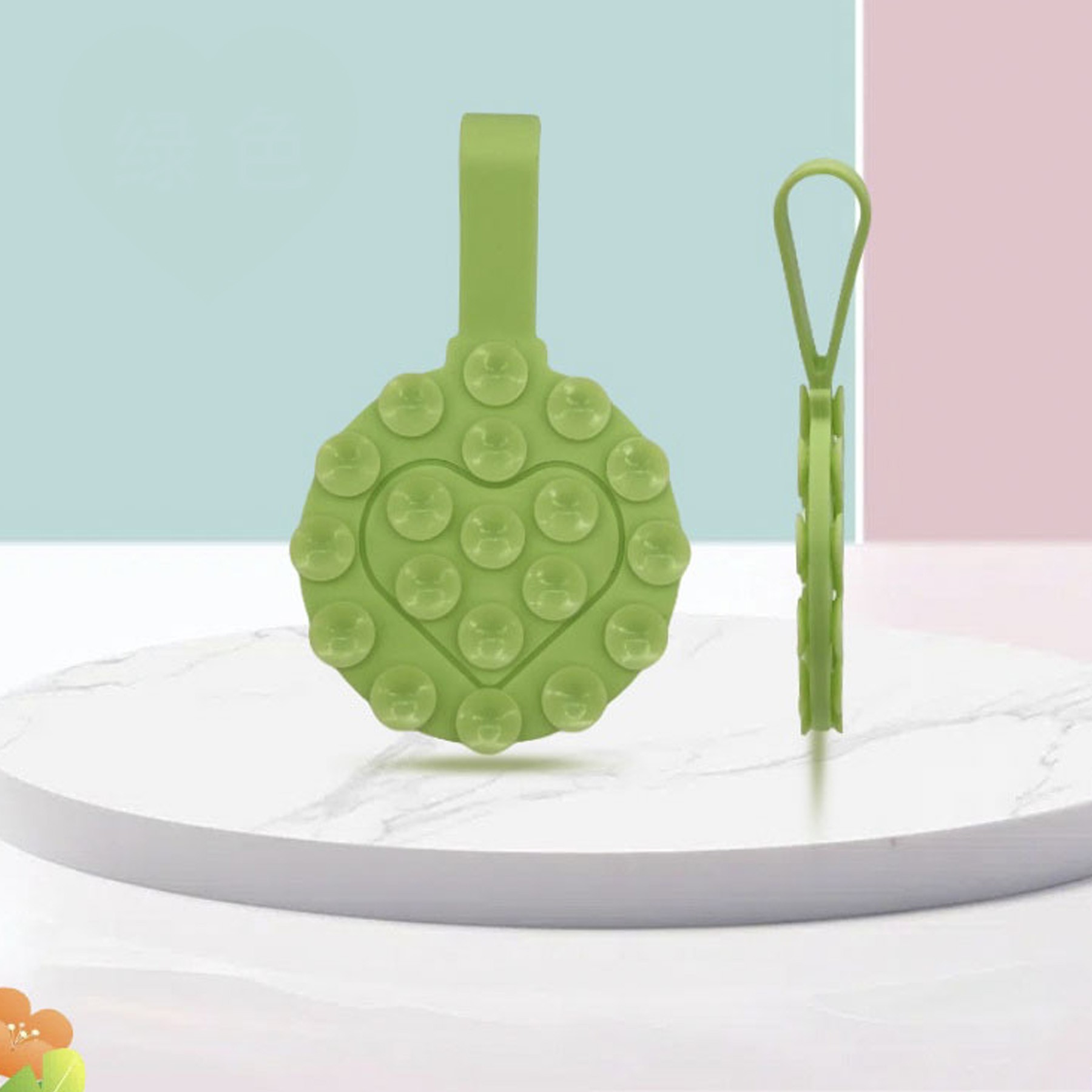 Double-sided Silicone Suction Phone Holder 2