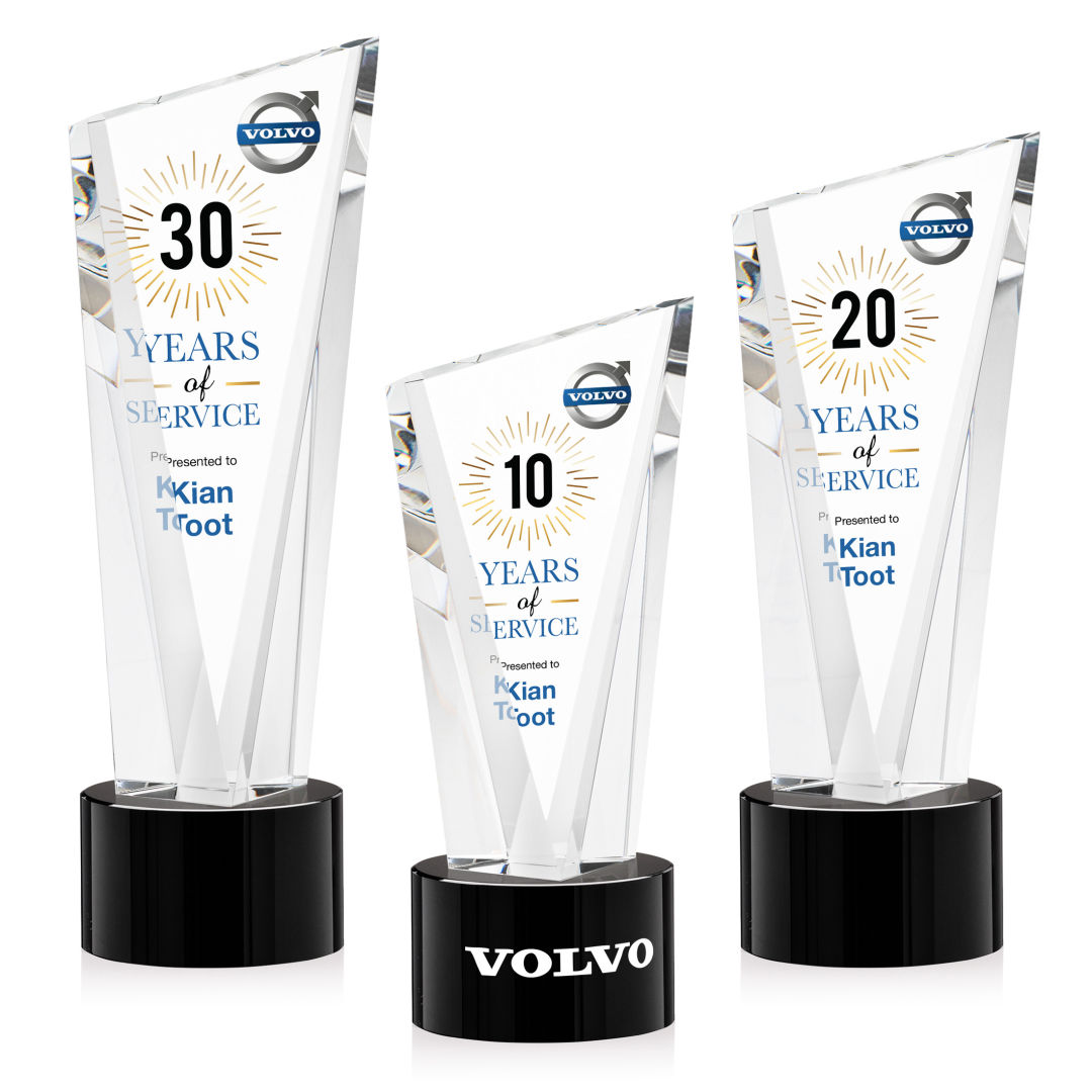 Plymouth VividPrint™ Award on Marvel Base - Black 1