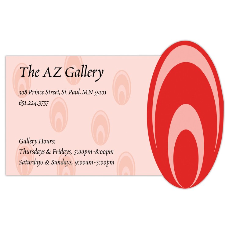 Vinyl Label (6.23"x 4.2") Oval Top