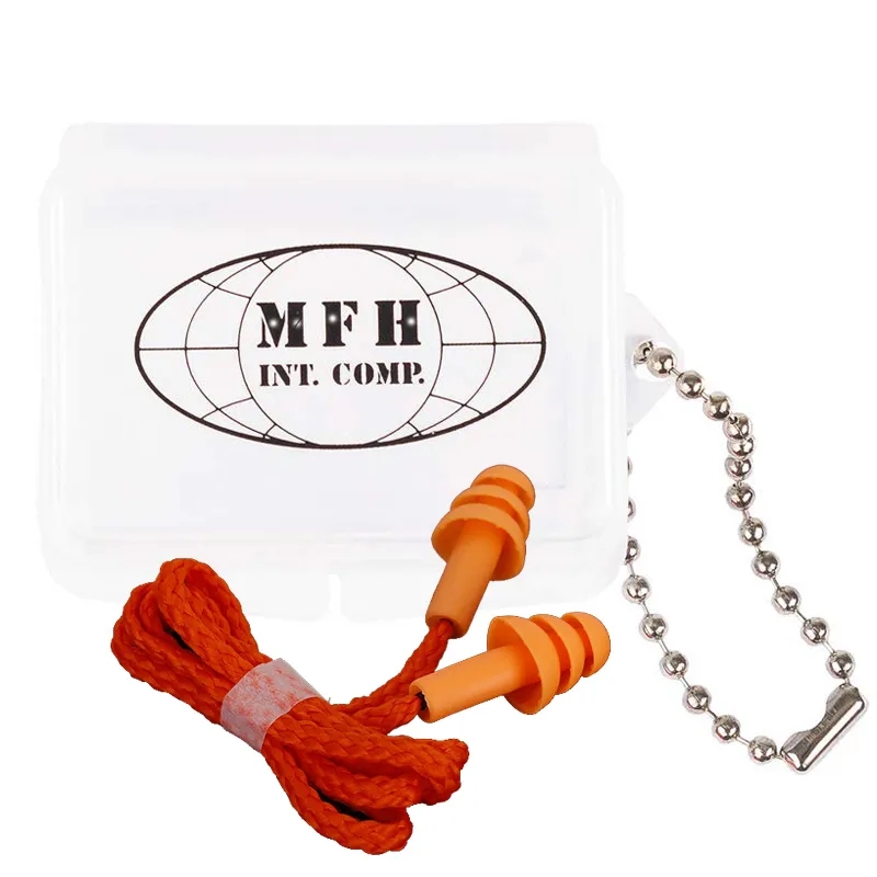 Promotional Silicone Ear plugs with String 3