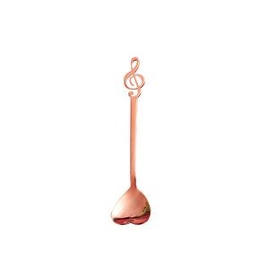 5.31 Inch Music Note Heart Shaped Spoon 19