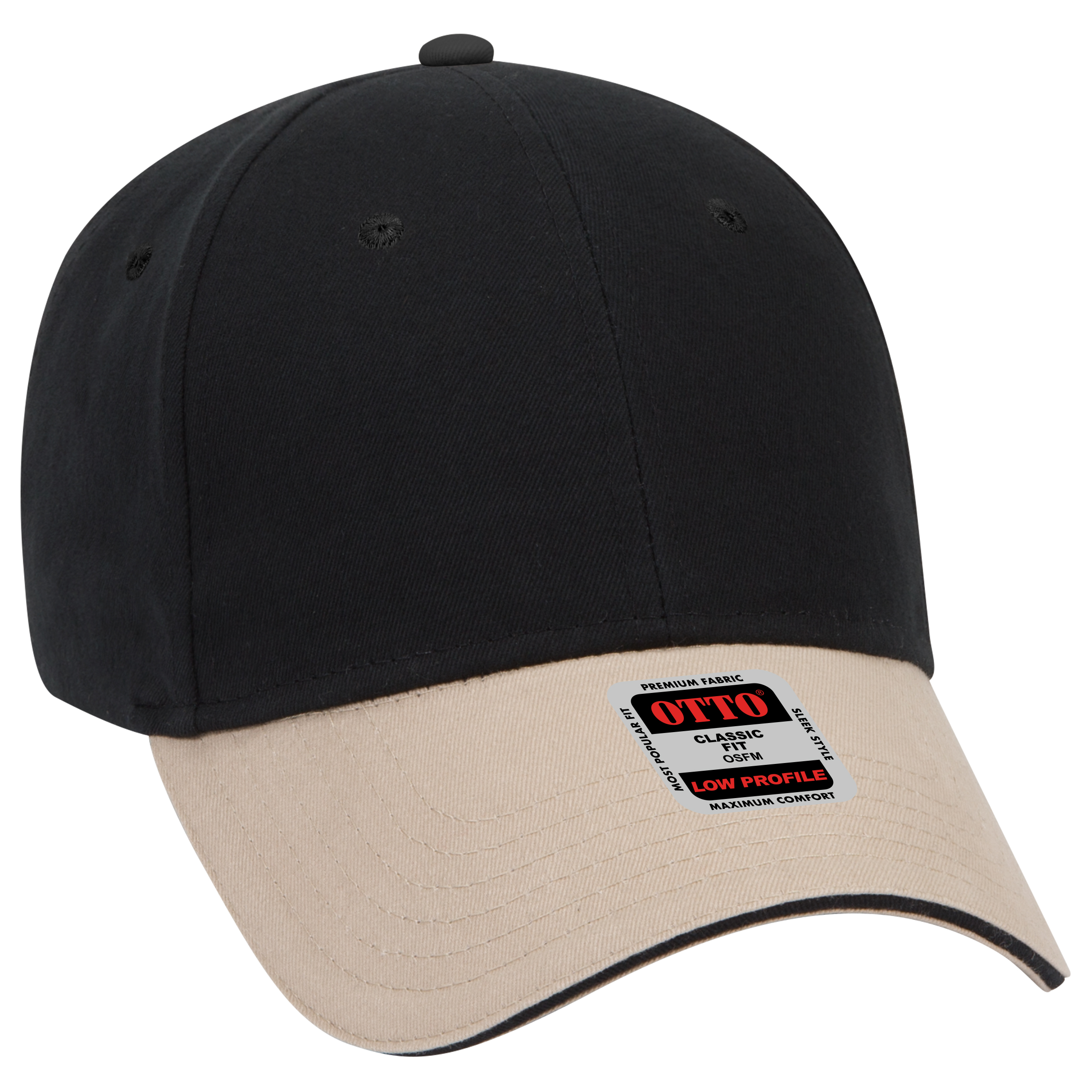 OTTO CAP® 6 Panel Low Profile Baseball Cap 72