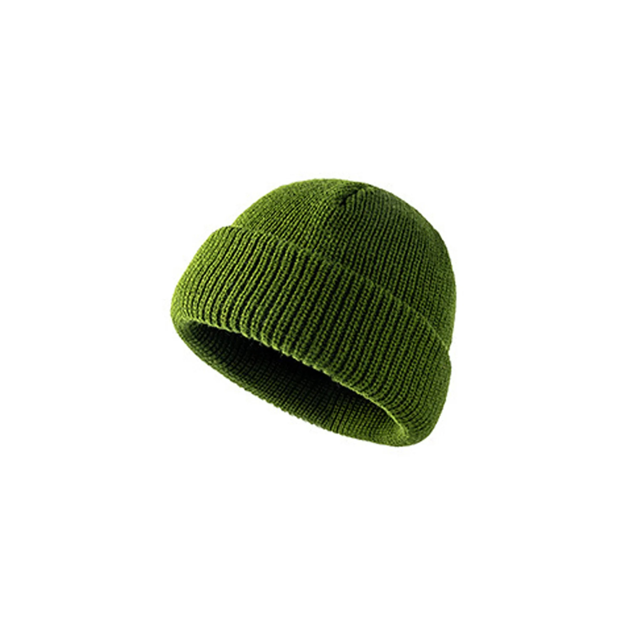 Ribbed Knitted Cuff Beanie MOQ20pcs 9
