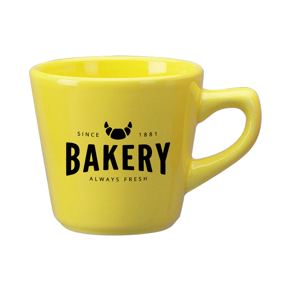 7 oz Bright Yellow Mini Cancun Mug
