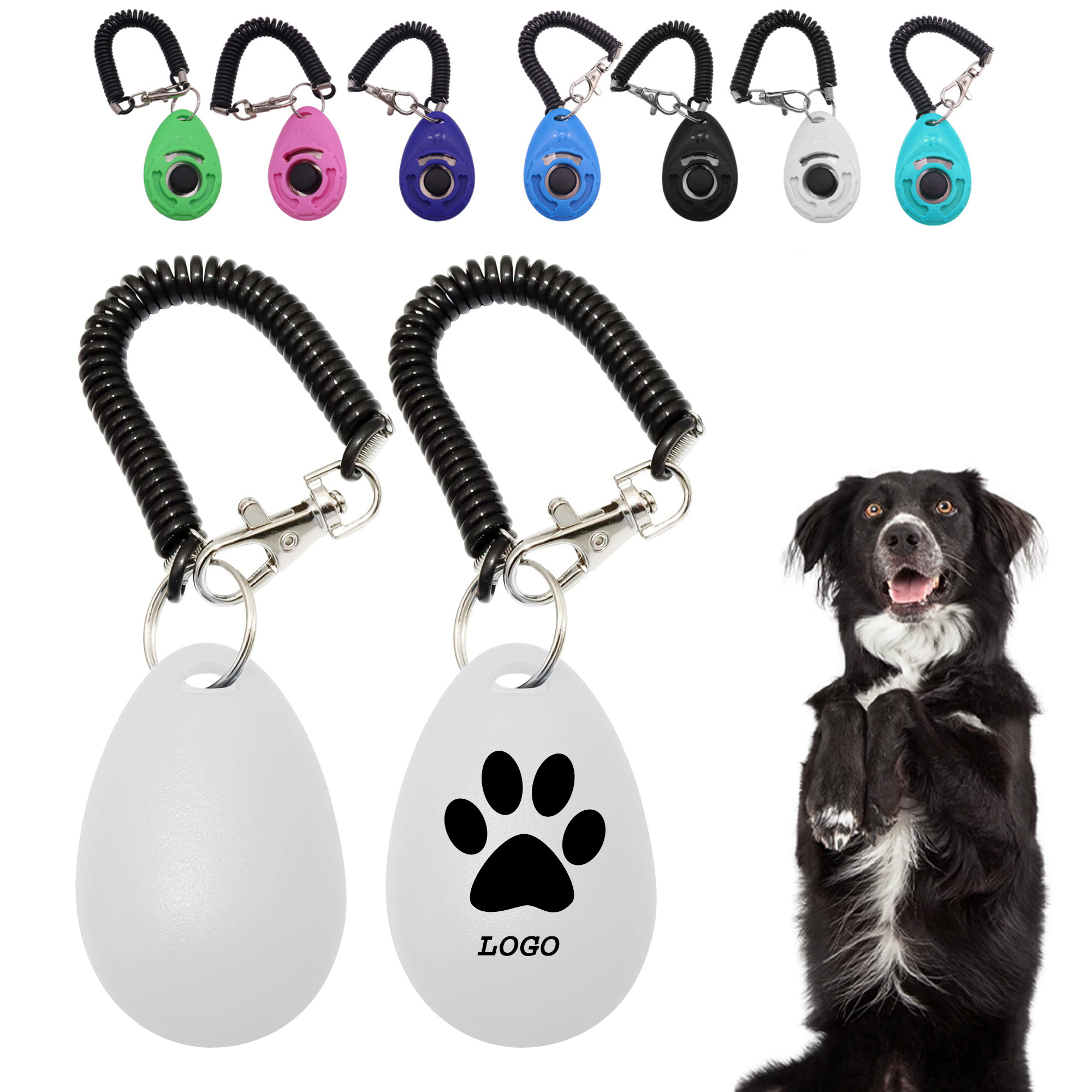 Dog Training Clicker Wrist Strap 2