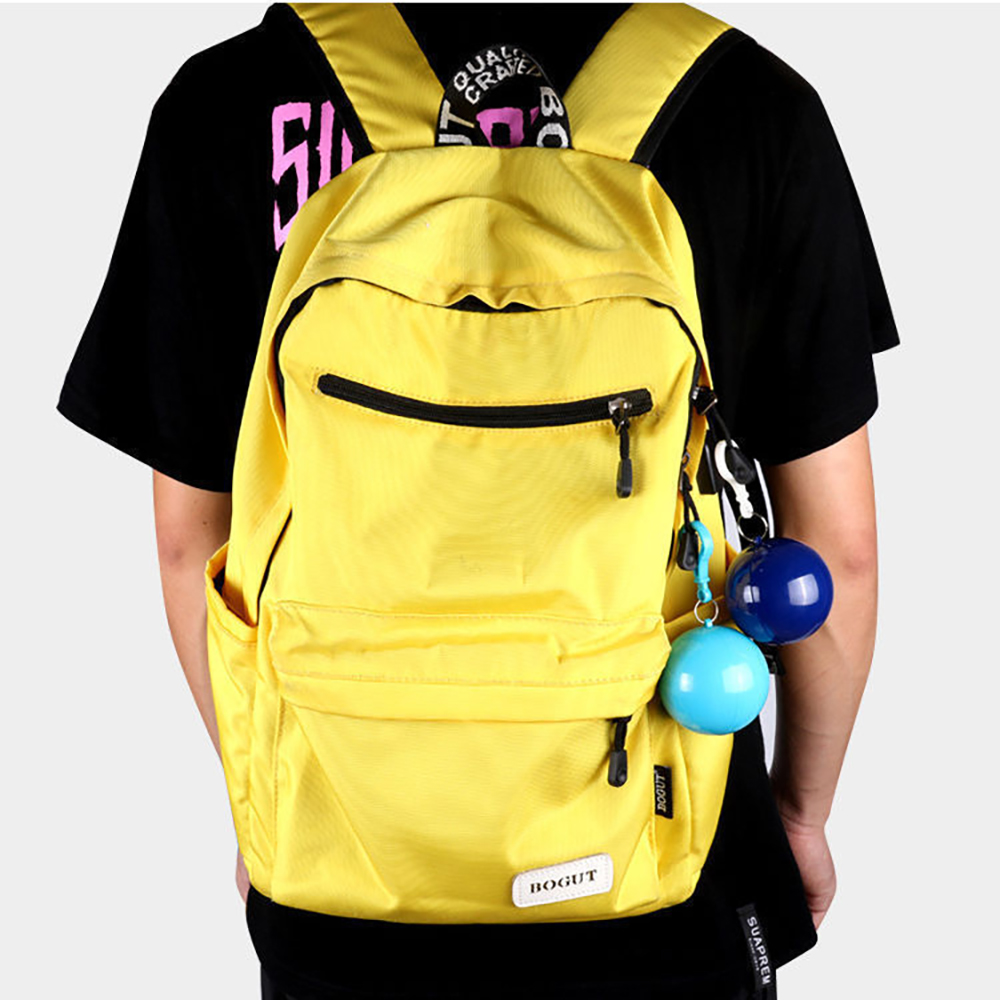 Portable Raincoat Keychain Ball 1