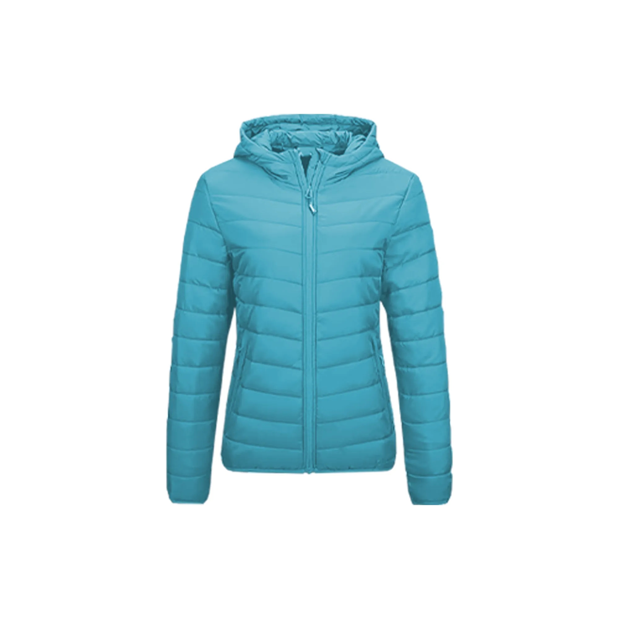 Women's Lightweight Long Sleeve Full Zip Waterproof Packable 8
