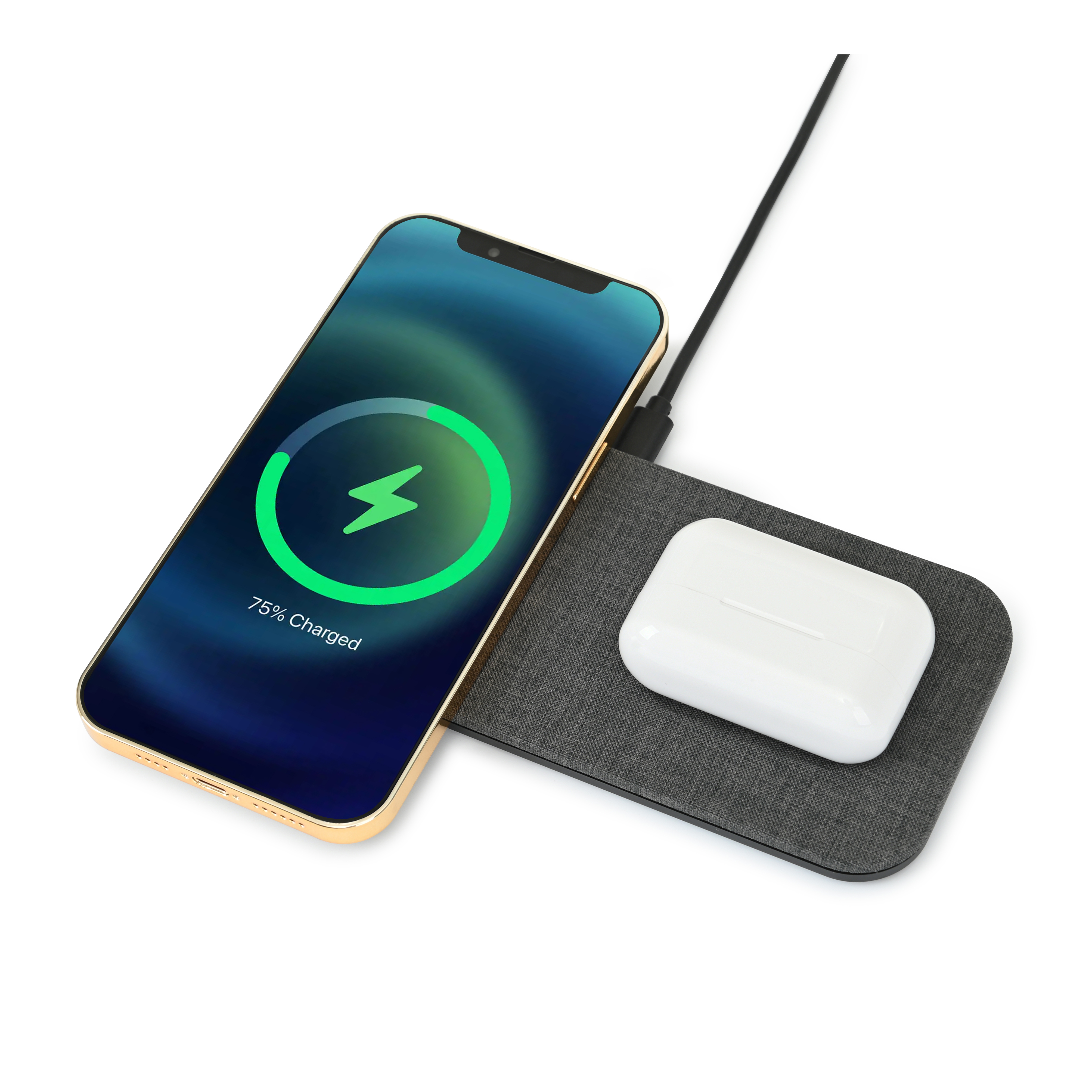Eden Recycled rPET Wireless Dual Charging Pad 7