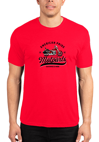 4.3 oz Preshrunk 50/25/25 Polyester / Cotton / Rayon Jersey 25