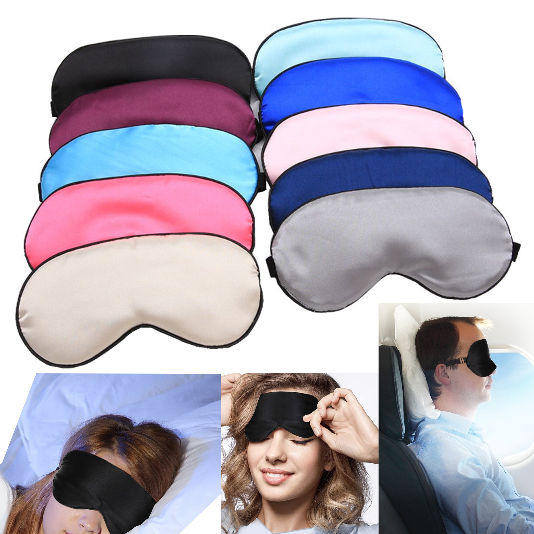 Sleep Eye Mask Eye Cover Blindfold Eyeshade