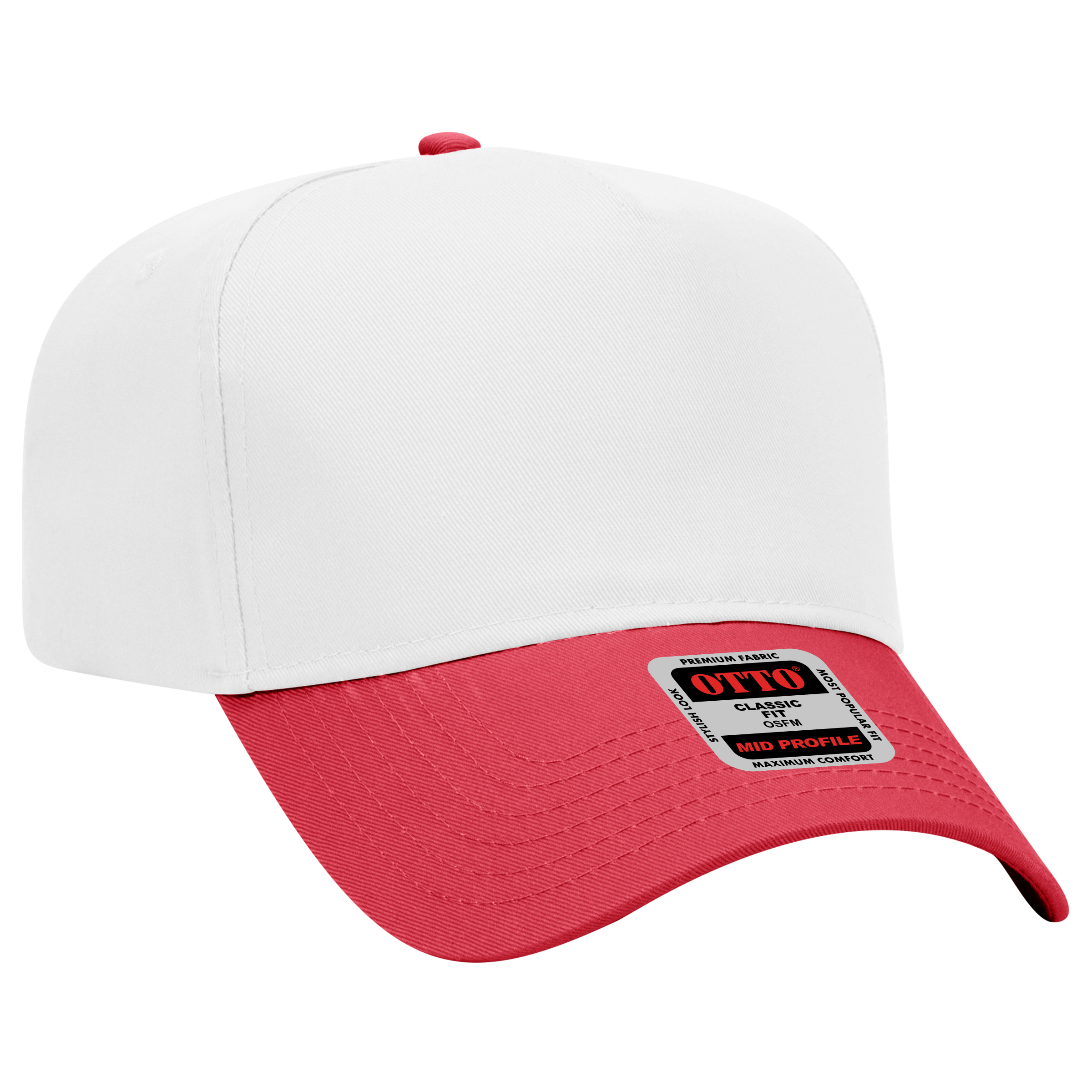 OTTO CAP® 5 Panel Mid Profile Baseball Cap 31