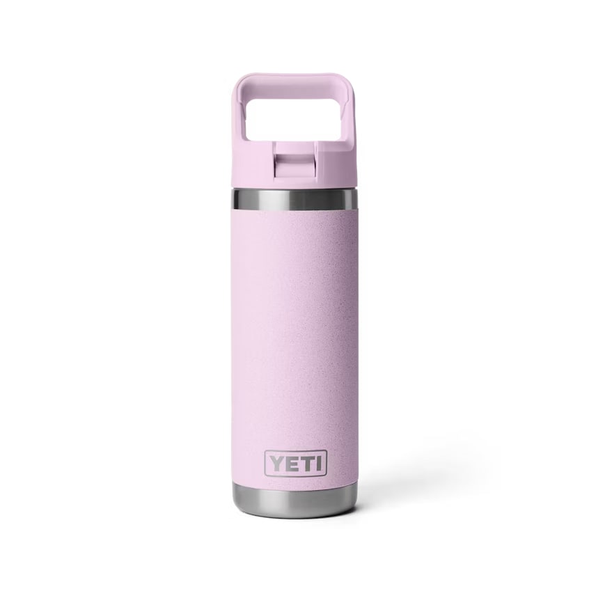 YETI Rambler 18 OZ Bottle w/ Color Matched Straw - Laser Engraved 6
