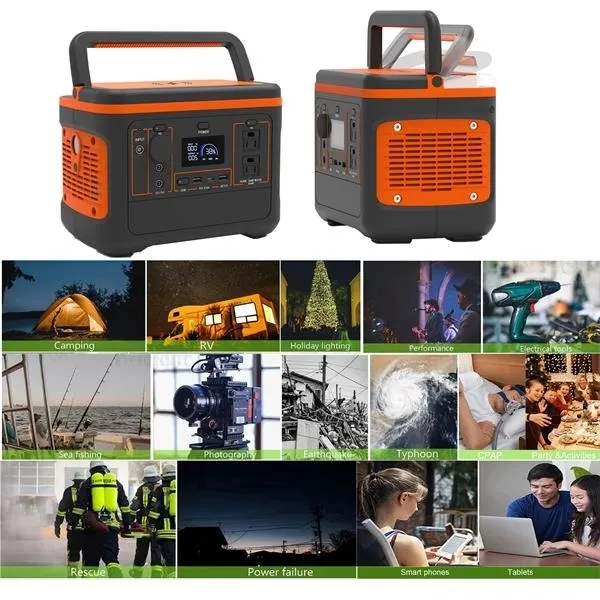 600W Rechargeable Backup Battery Power Station 6