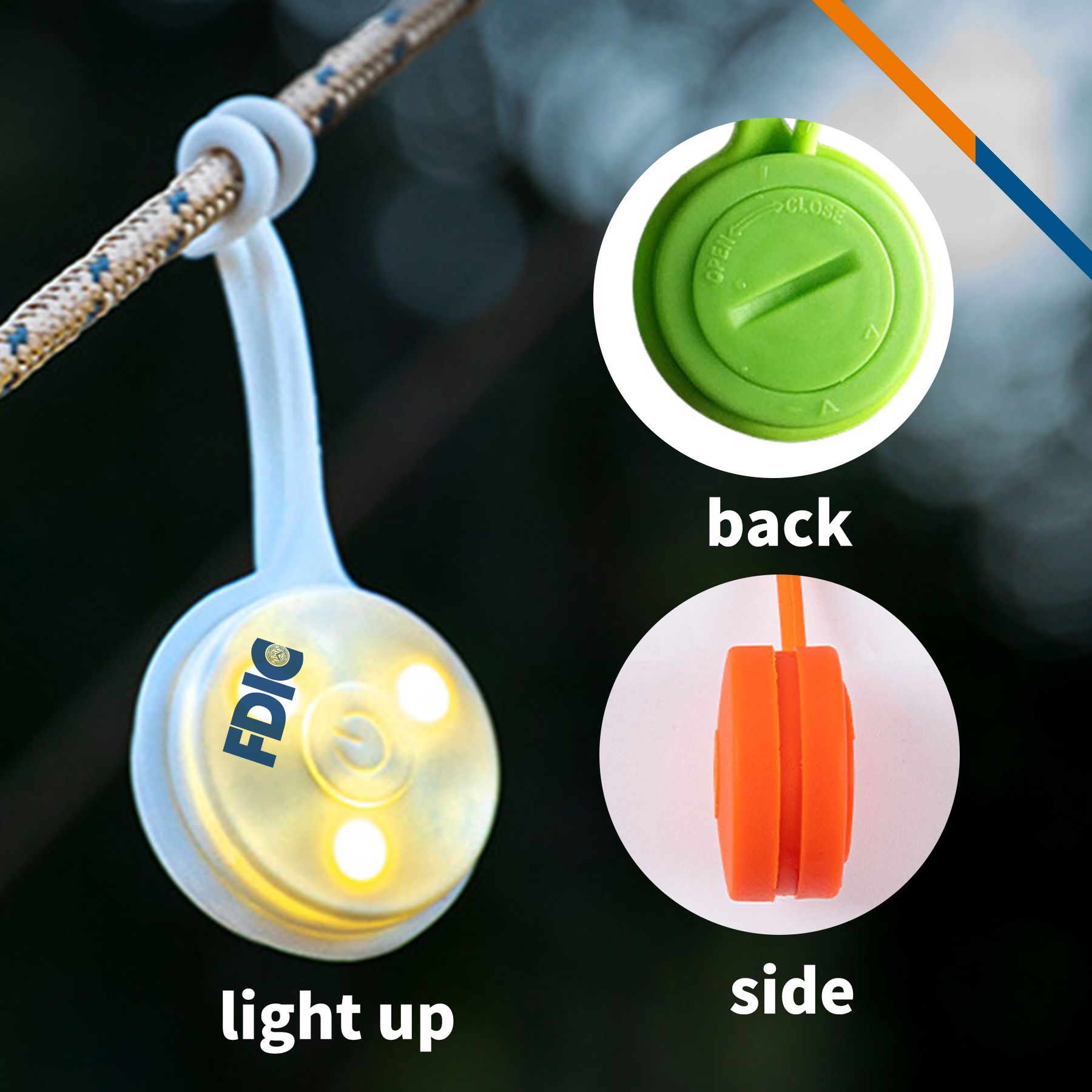 Milod Silicone LED Flashing Light 6