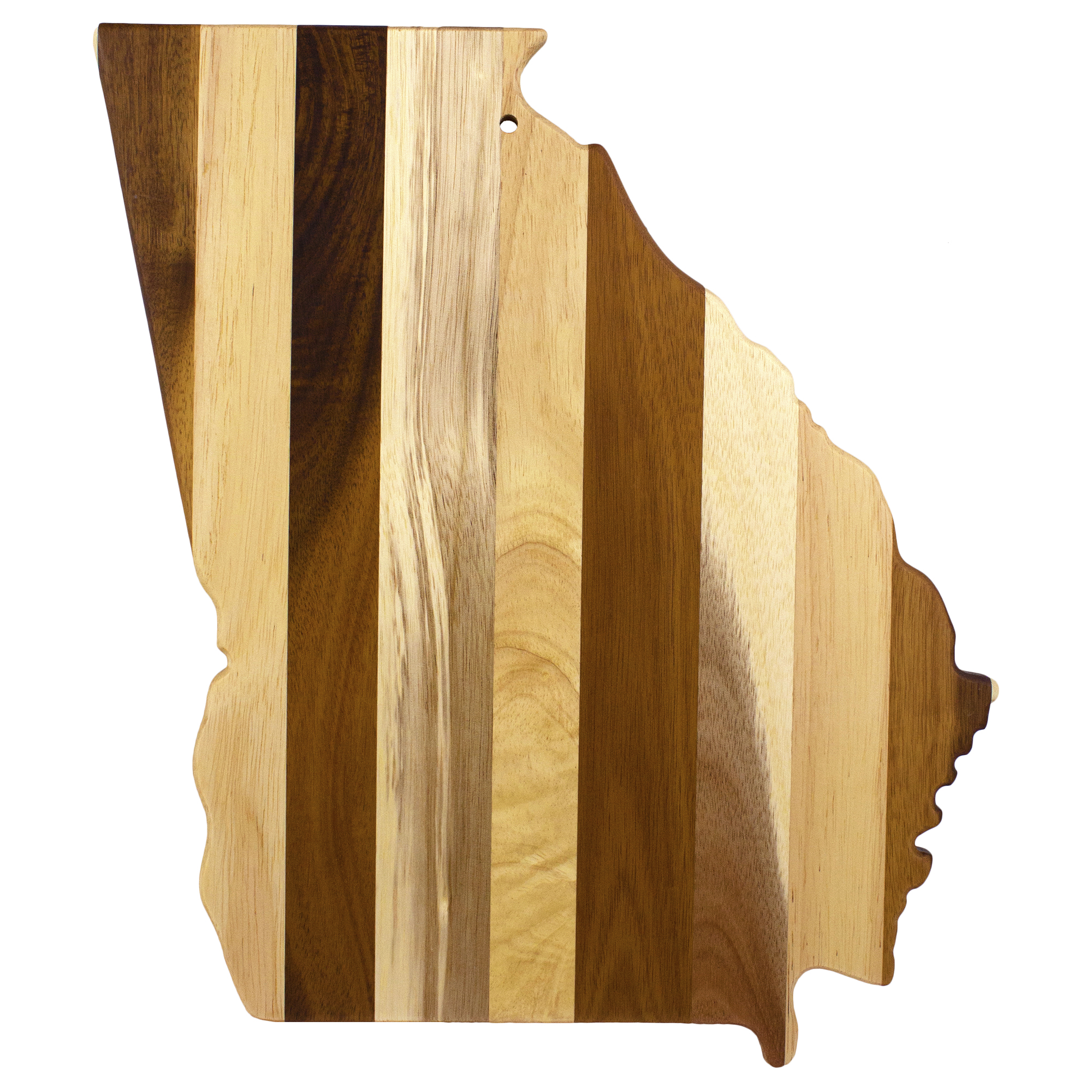Rock & Branch® Shiplap Series Georgia State Shaped Wood Serving and Cutting Board 8