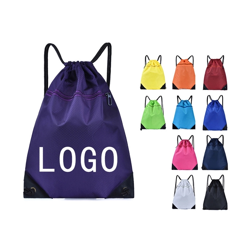 Oxford Fabric Drawstring Gym Bag 4