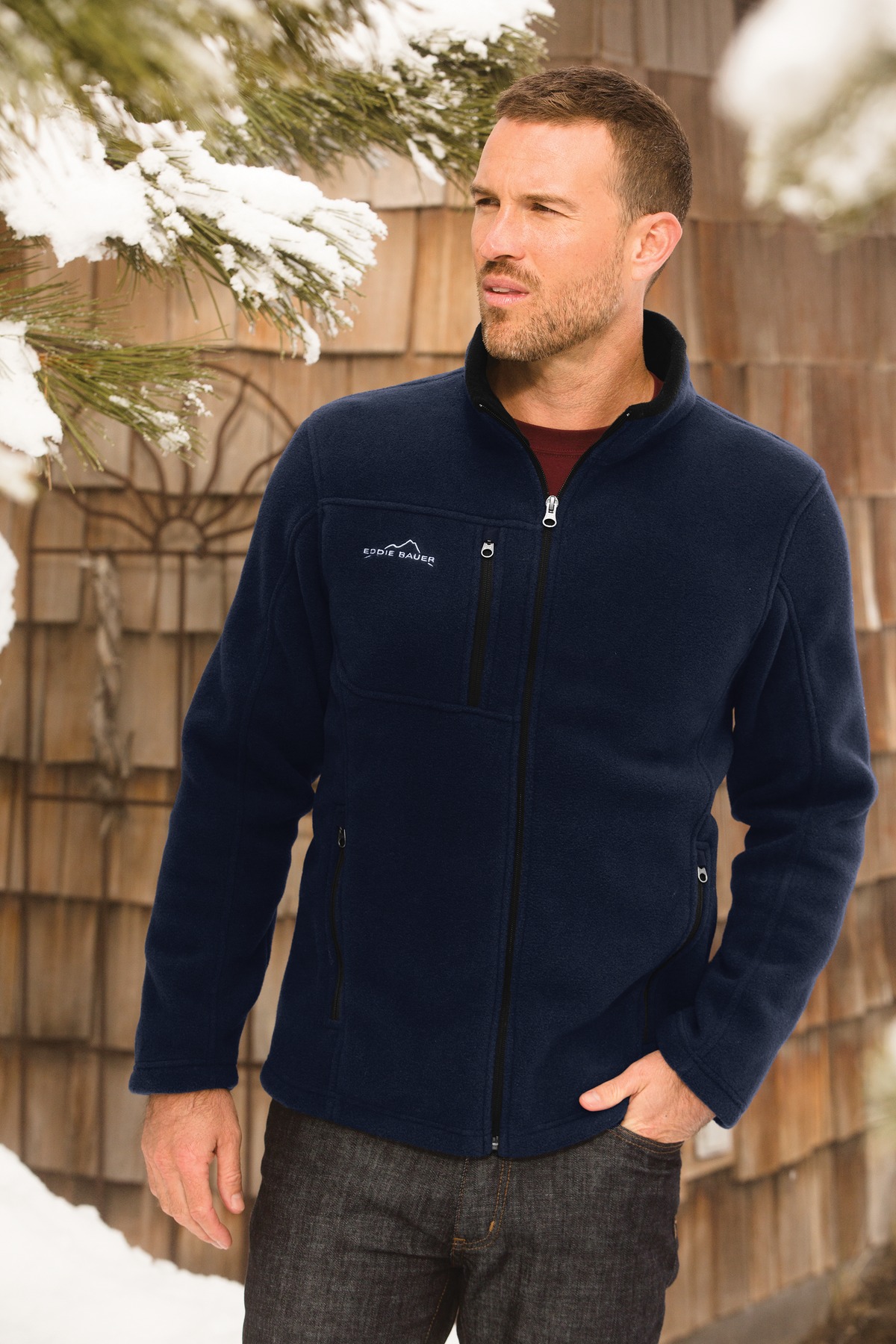 Eddie Bauer - Full-Zip Fleece Jacket. EB200 16