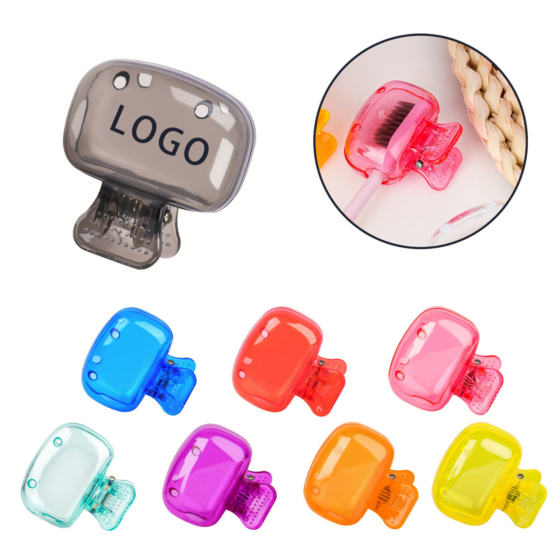 Toothbrush Transparent Head Cover Cap 3